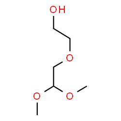 ChemSpider 2D Image | 2-(2,2-Dimethoxyethoxy)ethanol | C6H14O4