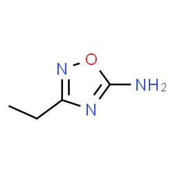ChemSpider 2D Image | 3-Ethyl-1,2,4-oxadiazol-5-amine | C4H7N3O
