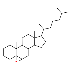 ChemSpider 2D Image | 5,6-Epoxycholestane | C27H46O