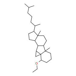 ChemSpider 2D Image | 4-Ethoxy-5,7-cyclocholestane | C29H50O