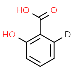 ChemSpider 2D Image | 2-Hydroxy(6-~2~H)benzoic acid | C7H5DO3