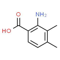 ChemSpider 2D Image | 2-Amino-3,4-dimethylbenzoic acid | C9H11NO2
