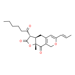 ChemSpider 2D Image | Monascin | C21H26O5