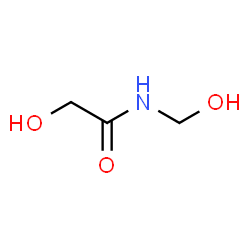 ChemSpider 2D Image | 2-Hydroxy-N-(hydroxymethyl)acetamide | C3H7NO3