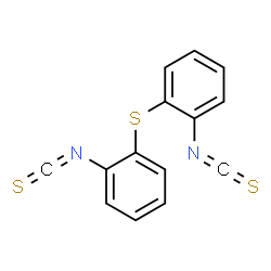 ChemSpider 2D Image | 1,1'-Sulfanediylbis(2-isothiocyanatobenzene) | C14H8N2S3