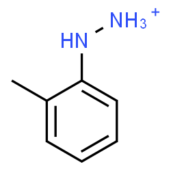 ChemSpider 2D Image | (2-Methylphenyl)hydrazinium | C7H11N2