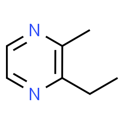 ChemSpider 2D Image | 2-Ethyl-3-methylpyrazine | C7H10N2