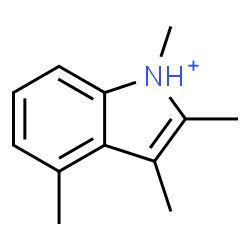 ChemSpider 2D Image | tetramethyl indolium | C12H16N