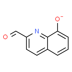 ChemSpider 2D Image | formyl-8-quinolinolate | C10H6NO2