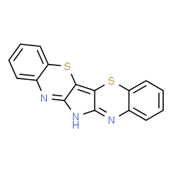 ChemSpider 2D Image | 6H-Pyrrolo[3,2-b:4,5-b′]bis[1,4]benzothiazine | C16H9N3S2