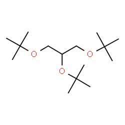 ChemSpider 2D Image | tri-tert-butylglycerol | C15H32O3