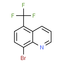 ChemSpider 2D Image | 8-Bromo-5-trifluoromethylquinoline | C10H5BrF3N