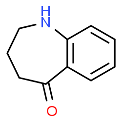 ChemSpider 2D Image | 1,2,3,4-tetrahydrobenzo[b]azepin-5-one | C10H11NO