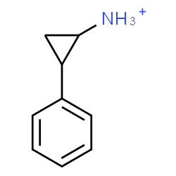 ChemSpider 2D Image | 2-Phenylcyclopropanaminium | C9H12N
