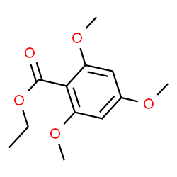 ChemSpider 2D Image | Ethyl 2,4,6-trimethoxybenzoate | C12H16O5
