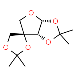 ChemSpider 2D Image | 1,2:3,5-DI-O-ISOPROPYLIDENE-A-D-APIOSE | C11H18O5