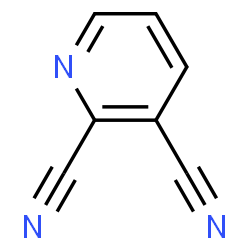 ChemSpider 2D Image | 2,3-Dicyanopyridine | C7H3N3
