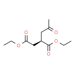ChemSpider 2D Image | Diethyl (2R)-2-(2-oxopropyl)succinate | C11H18O5