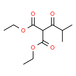 ChemSpider 2D Image | Diethyl isobutyrylmalonate | C11H18O5
