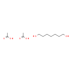 ChemSpider 2D Image | 1,7-Heptanediol - acetic acid (1:2) | C11H24O6