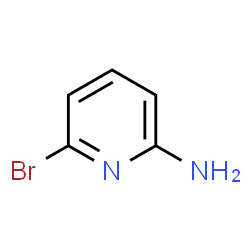 ChemSpider 2D Image | 6-Bromopyridin-2-amine | C5H5BrN2