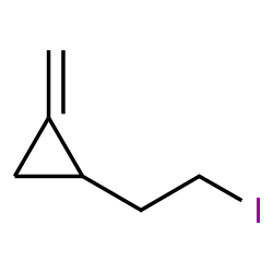 ChemSpider 2D Image | 1-(2-Iodoethyl)-2-methylenecyclopropane | C6H9I