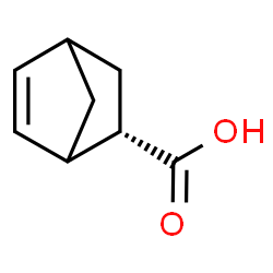 ChemSpider 2D Image | (2S)-Bicyclo[2.2.1]hept-5-ene-2-carboxylic acid | C8H10O2