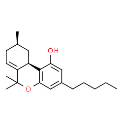 ChemSpider 2D Image | 1R-trans-?4-tetrahydrocannabinol | C21H30O2