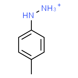 ChemSpider 2D Image | (4-Methylphenyl)hydrazinium | C7H11N2