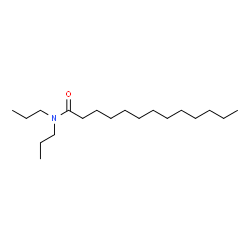 ChemSpider 2D Image | N,N-Dipropyltridecanamide | C19H39NO
