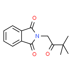 ChemSpider 2D Image | 2-(3,3-dimethyl-2-oxobutyl)isoindoline-1,3-dione | C14H15NO3