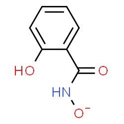 ChemSpider 2D Image | [(2-Hydroxybenzoyl)amino]oxidanide | C7H6NO3