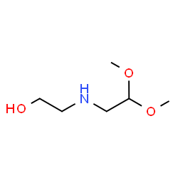 ChemSpider 2D Image | 2-[(2,2-dimethoxyethyl)amino]ethan-1-ol | C6H15NO3