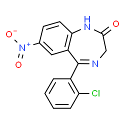 ChemSpider 2D Image | Clonazepam | C15H10ClN3O3