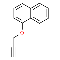 ChemSpider 2D Image | 1-propargyloxynaphthalene | C13H10O