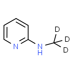ChemSpider 2D Image | N-(~2~H_3_)Methyl-2-pyridinamine | C6H5D3N2