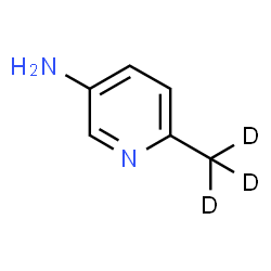 ChemSpider 2D Image | 6-(~2~H_3_)Methyl-3-pyridinamine | C6H5D3N2