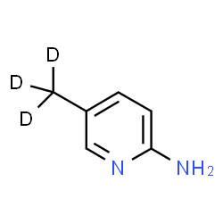 ChemSpider 2D Image | 5-(trideuteriomethyl)pyridin-2-amine | C6H5D3N2