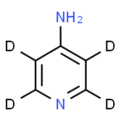 ChemSpider 2D Image | 4-(~2~H_4_)Pyridinamine | C5H2D4N2