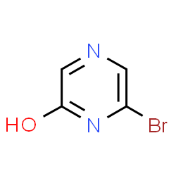 ChemSpider 2D Image | 6-BROMO-1H-PYRAZIN-2-ONE | C4H3BrN2O