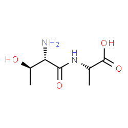 ChemSpider 2D Image | L-Threonyl-D-alanine | C7H14N2O4