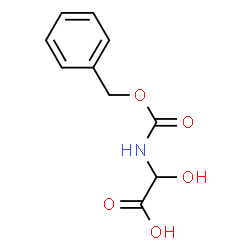 ChemSpider 2D Image | {[(Benzyloxy)carbonyl]amino}(hydroxy)acetic acid | C10H11NO5