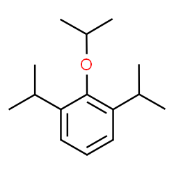 ChemSpider 2D Image | 2-Isopropoxy-1,3-diisopropylbenzene | C15H24O