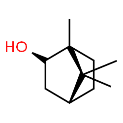 ChemSpider 2D Image | (1S,2S,4R)-1,7,7-Trimethylbicyclo[2.2.1]heptan-2-ol | C10H18O