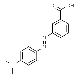ChemSpider 2D Image | m-Methyl Red | C15H15N3O2