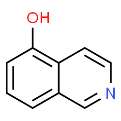 ChemSpider 2D Image | 5-Isoquinolinol | C9H7NO