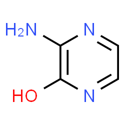 ChemSpider 2D Image | 3-Amino-2-pyrazinol | C4H5N3O
