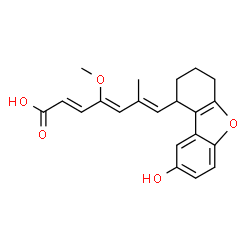 ChemSpider 2D Image | (±)-Cuevaene A | C21H22O5