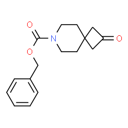 ChemSpider 2D Image | 7-Cbz-2-oxo-7-aza-spiro[3.5]nonane | C16H19NO3