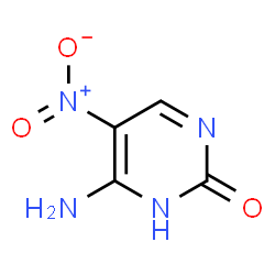 ChemSpider 2D Image | 6-Amino-5-nitro-2(1H)-pyrimidinone | C4H4N4O3
